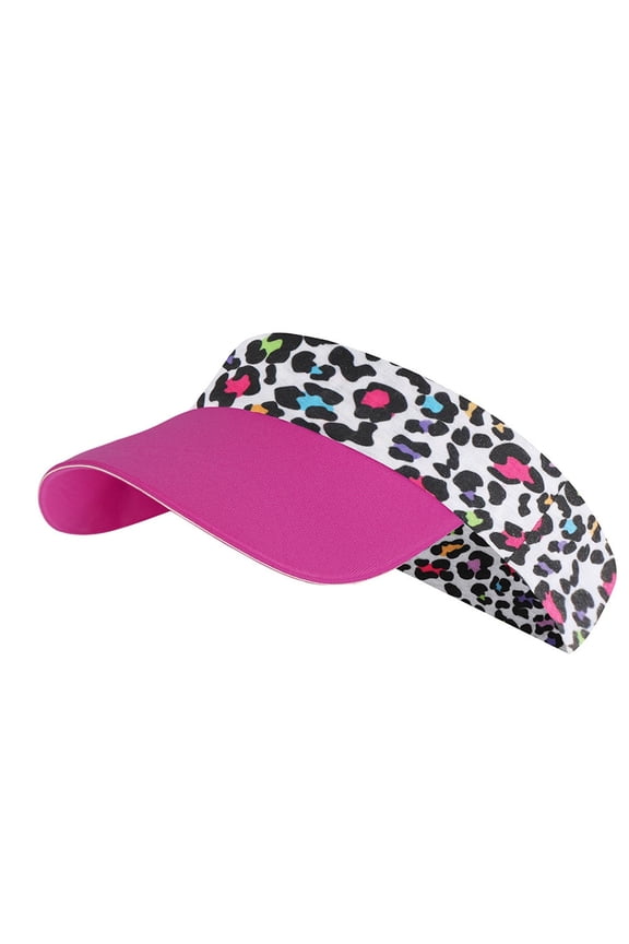 Breathable Kid's Sun Visor Hat for Outdoor Sports and Summer Activities with Adjustable Sweatband