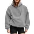 thumbnail image 1 of shoper Cat Pouch Hoodie For Women Kangaroo Pocket Dog Pouch Sweatshirts Pet Carrier Animal Holder Long Sleeve Pullover Tops, 1 of 8