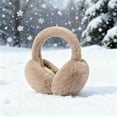 thumbnail image 1 of shoper Ear Muffs Winter Women Men Soft Earmuffs Cute Ear Covers Cold Weather Fluffy Ear Warmers Headband Winter Accessories, 1 of 4