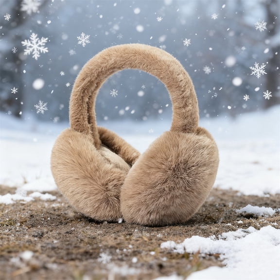 shoper Ear Muffs Winter Women Men Soft Earmuffs Cute Ear Covers Cold Weather Fluffy Ear Warmers Headband Winter Accessories