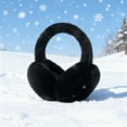 thumbnail image 1 of shoper Ear Muffs Winter Women Men Soft Earmuffs Cute Ear Covers Cold Weather Fluffy Ear Warmers Headband Winter Accessories, 1 of 4