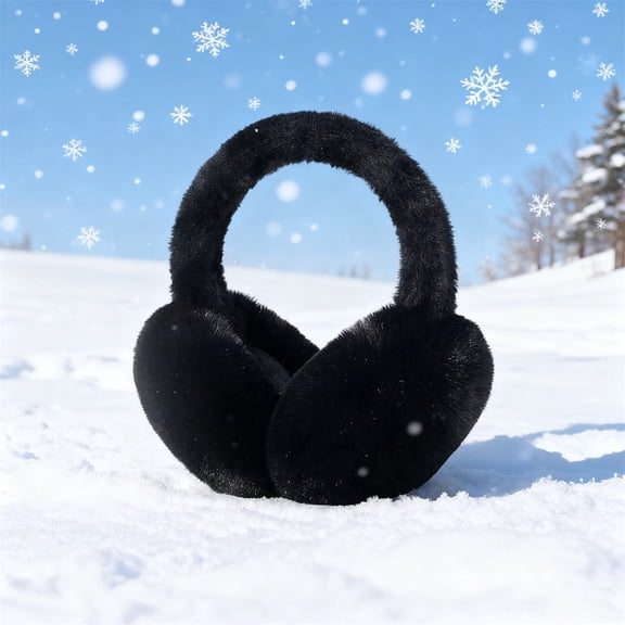 shoper Ear Muffs Winter Women Men Soft Earmuffs Cute Ear Covers Cold Weather Fluffy Ear Warmers Headband Winter Accessories