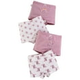 thumbnail image 1 of shoper Girls' Panties with Fun Animal Designs Stretchy Waistband for Casual Outfits Dark Purple 110, 1 of 4