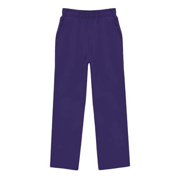 shoper Girls Oversized Wide Leg Sweatpants Kids Baggy Sweat Pants for Girls Drawstring Waist Straight Leg Joggers with Pockets Navy