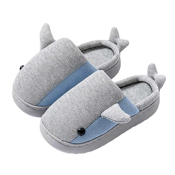 shoper Girls Slippers Winter Warm Lined Booties For Kids Cozy Indoor Outdoor Soft Heel Cover Non- Children's Shoes