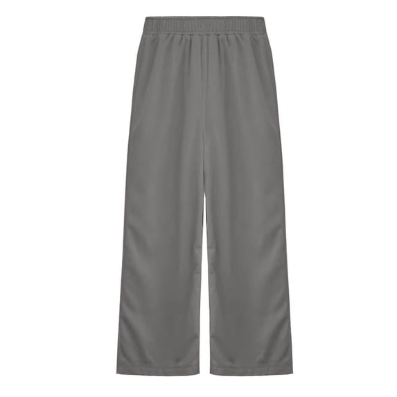 shoper Girls Sweatpants Size 10-12 Casual Loose High Waist Sweat Pants Summer Wide Leg Sweatpants Girls Workout Yoga Pants Dark Gray