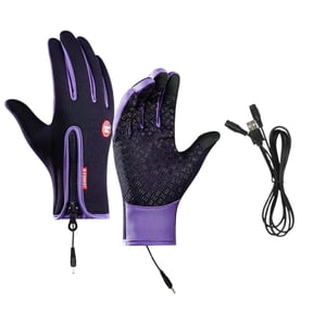 shoper Heated Gloves for Men and Women, Winter Full Finger Hand Warmers Electric Heated Gloves Skiing Cycling Golf Hiking