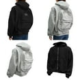 thumbnail image 1 of shoper Hoodie with Backpack - Travel Hoodies with Built in Backpacks Back to School Clothes Zipped Hooded Sweatshirt for Kids/Women/Men, Lightweight Comfort with Pockets, 1 of 10