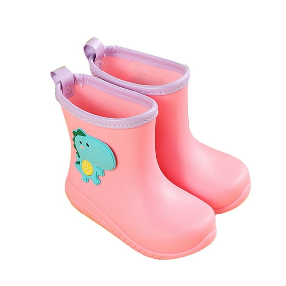 shoper Kids Rain Boots for Boys Toddler Boots Lightweight Comfortable Outdoor Play Shoes for Daily Use Size 9