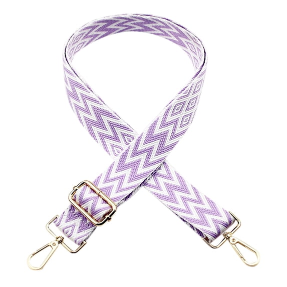 shoper Leopard Print Purse Strap Replacement Crossbody Shoulder Strap for Handbag Strap Purple
