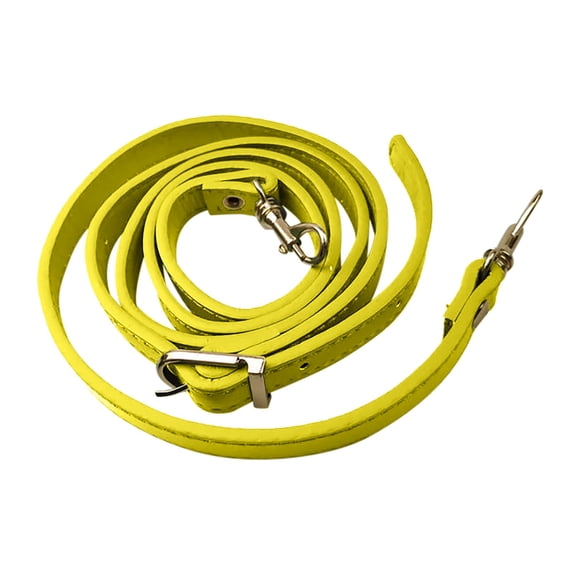 shoper Plain Grain Purse Strap Replacement Crossbody Shoulder Strap for Handbag Strap Yellow