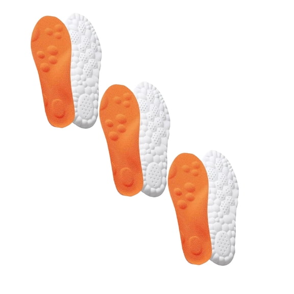 shoper Steppers Insoles for Men Women, Upgrade Trim to Fit Steppers 4D Memory Foam Cloud Insoles with Arch Surpport & Cushioned, Suitable for Relieve Foot Fatigue, Comfort Fits All Shoe Types