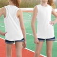 thumbnail image 1 of shoper Tank Top for Girl Sleeveless Vacation Tops Casual White Camisole Trendy Clothes Girls, 1 of 9