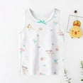 thumbnail image 1 of shoper Tank Tops Girls Size 8 Sleeveless Funny Tees Soft White Camisole Trendy Clothes for Girls 10-12, 1 of 1