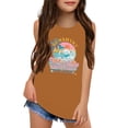 thumbnail image 1 of shoper Tank Tops for Girls 7-8 Sleeveless Vacation Tops Everyday White Camisole Girls Summer Clothes, 1 of 4