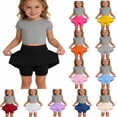 thumbnail image 1 of shoper Toddler Dress, Girls Athletic Skort with Built-In Shorts Pockets for Play Sports Comfort, 1 of 7
