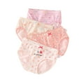 thumbnail image 1 of shoper Toddler Girls Underwear Cute Print Briefs Little girls Panties Soft Multipacks Light Pink XL, 1 of 3