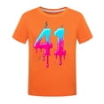thumbnail image 1 of shoper Toddler Shirts Round Neck Short Sleeve Cute Funny Tees Little Boys Clothes, 1 of 4