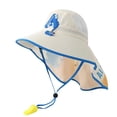 thumbnail image 1 of shoper Wide Brim Kids Sun Hat with Wide Brim and Neck Cover for Outdoor Summer Beach Play UPF 50+, 1 of 4