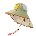 thumbnail image 1 of shoper Wide Brim Kids Sun Hat with Wide Brim and Neck Cover for Outdoor Summer Beach Play UPF 50+, 1 of 4