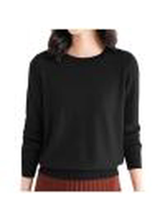 Women's Merino Wool Sweater Crewneck Long Sleeve Pullover Tops Knit Loose Thin Fall Winter Sweater Blouse 2025