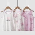 thumbnail image 1 of shoper girls tank tops Sleeveless Pullover Tops Comfy Camisoles Preppy Clothes for Kids, 1 of 3