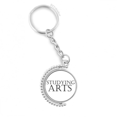 thumbnail image 1 of short phrase studying arts rotatable keyholder disc accessories chain clip, 1 of 3