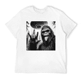 thumbnail image 1 of short sleeve shirt Funny Sasquatch Bigfoot Rock On Selfie With UFO Alien T-Shirt, 1 of 9