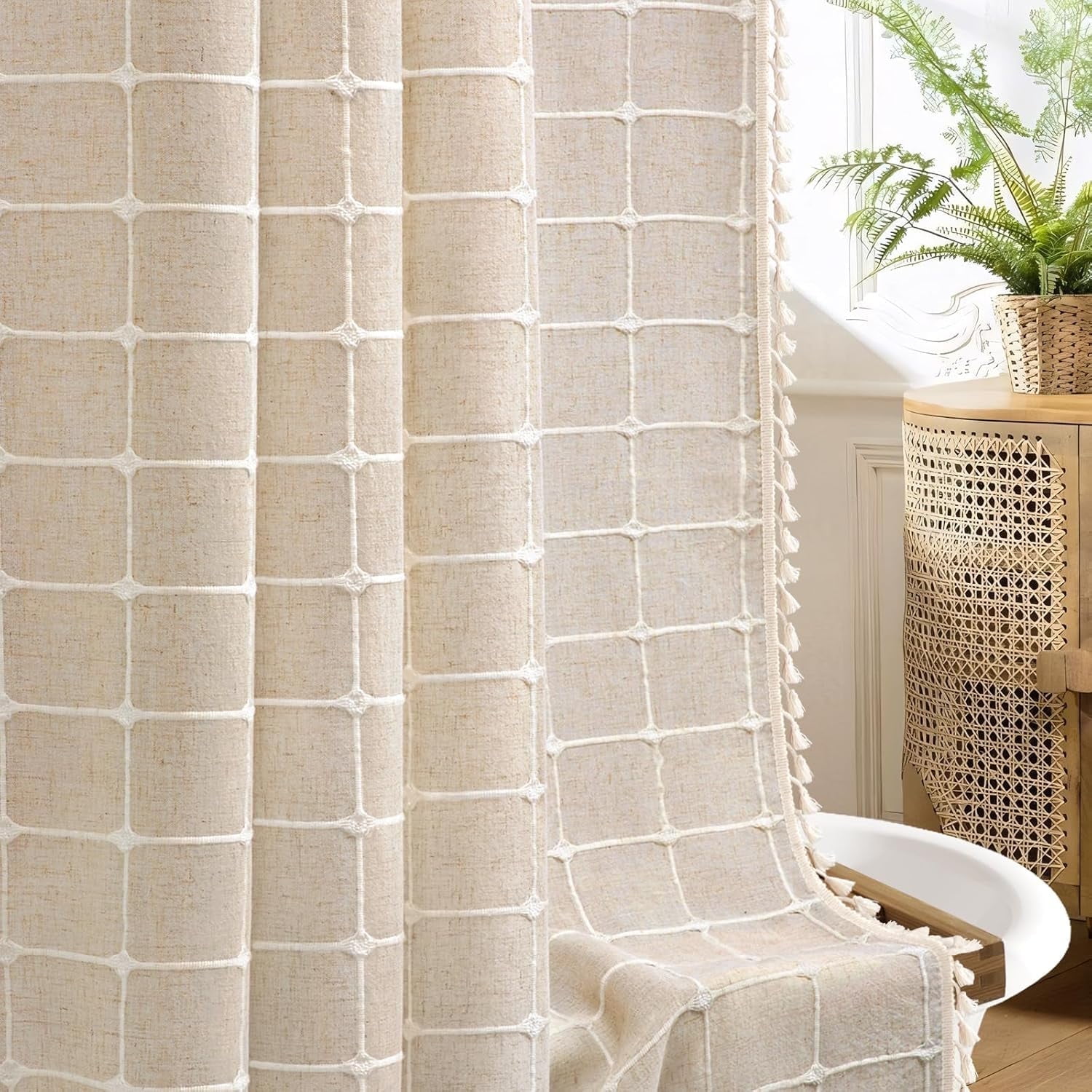 Shower Curtain Linen