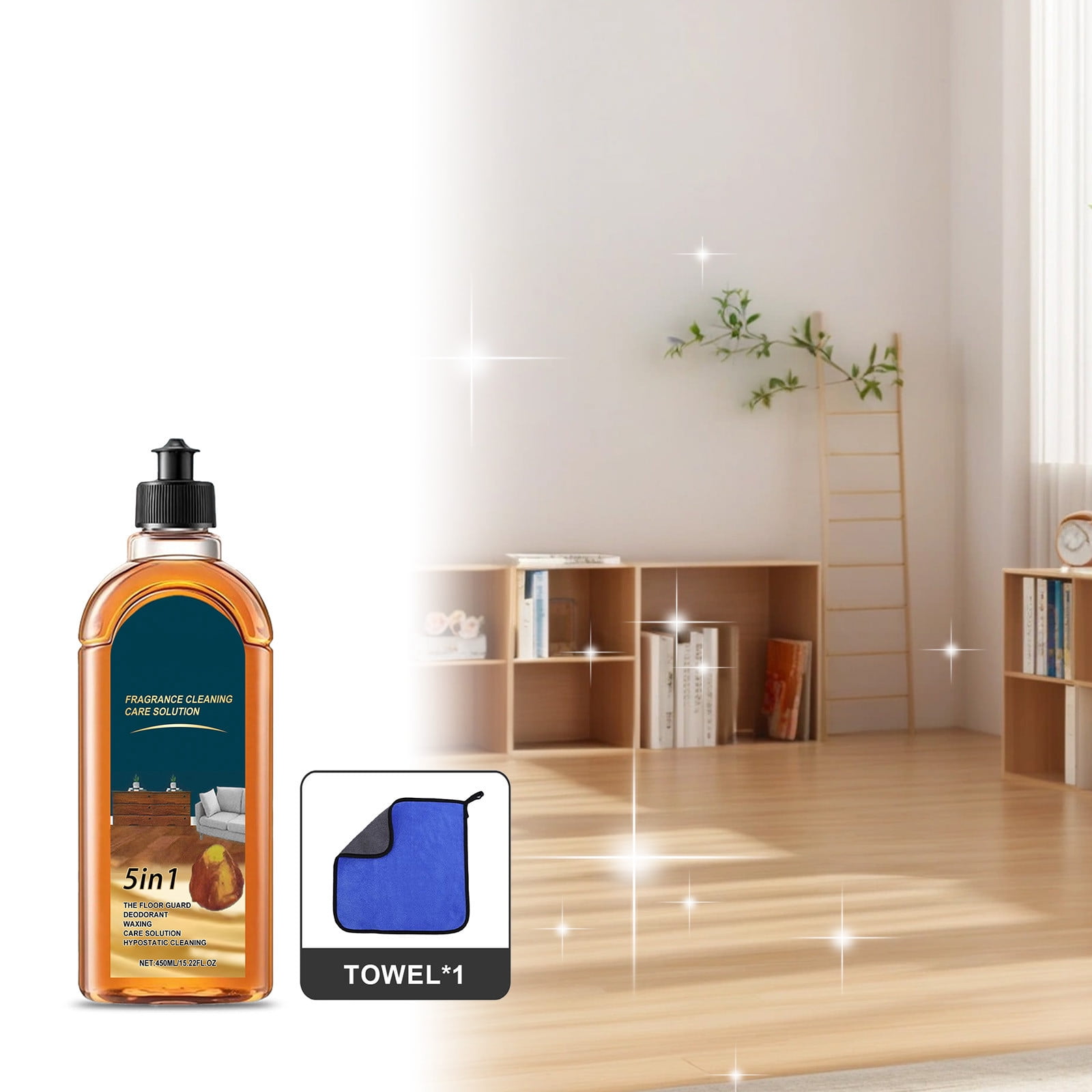 As shown Plant Based Multi Surface Floor Cleaner Concentrate 450Ml Tile ...