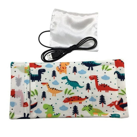 shpwfbe baby usb milk water warmer travel stroller insulated bag nursing bottle heater new years decorations gifts