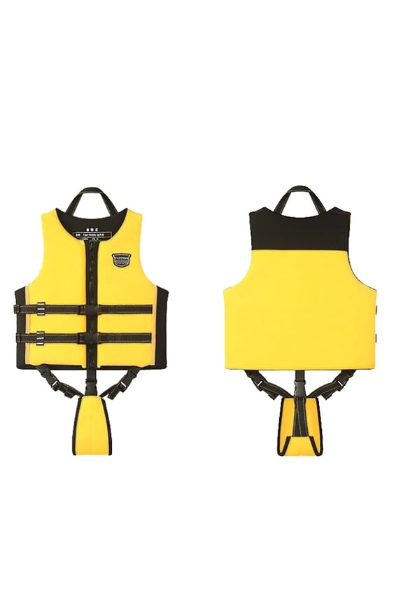 Baby Life Jacket Girl High-Buoyancy Print Adjustable Strap Toddler Life Vest Durable Comfortable Kids Life Jacket