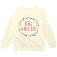 thumbnail image 1 of shqvo Big Sister Shirts for Girls Toddlers Promoted to Big Sister Announcement Crewneck Long Sleeve Pullover Sweatshirt Cute Print Sweatshirts Girls Fall Tops, 1 of 5