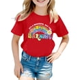 thumbnail image 1 of shqvo Boys Summer Shirts Round Neck Short Sleeve T-Shirt Cartoon Print Soft Durable Boys T-Shirts Little Boys Clothes, 1 of 4