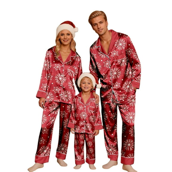 shqvo Christmas Family Outfits 2 Piece Pjs Clothes Set Gifts for Couples Matching Christmas Jammies Holiday Pjs for Family Christmas Pjs Pants