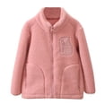 thumbnail image 1 of shqvo Girls Jacket Windproof Thermal Coat for Kids Warm Stand Collar Design Cozy Winter Outwear Ideal for Everyday Wear Ages 6-18, 1 of 3