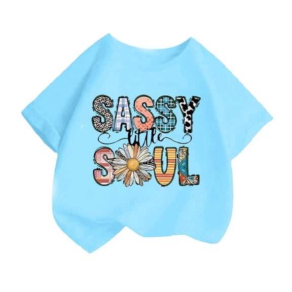 shqvo I Am A Child of God Shirt Girls Graphic Tees Christian T Shirts for Kids Jesus Religious Faith Solid Color Summer Top