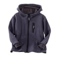 thumbnail image 1 of shqvo Kids Fall Jacket for Boys Girls Zip UP Hooded Windproof Outerwear Coat Soft Casual Sports Coat Age 6-18 Years, 1 of 3