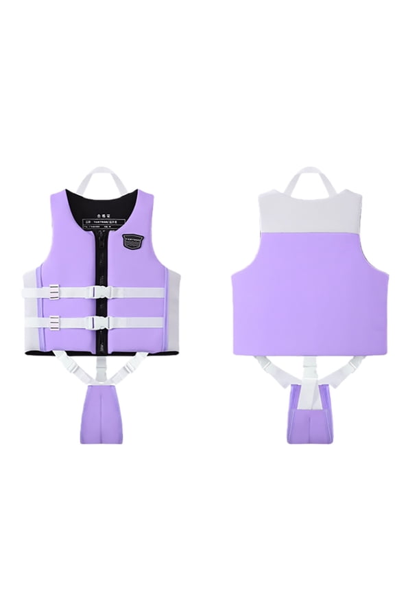 Kids Life Jackets 20-30 Lbs High-Buoyancy Print Adjustable Strap Toddler Swim Vest Durable Kids Water Outdoor Swim Vest