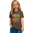 thumbnail image 1 of shqvo Little Girl Shirts 5t 100th Day Of School Graphic Short Sleeve School Spirits Trendy Back To School Shirt T Shirt for Boys and Girls, 1 of 7
