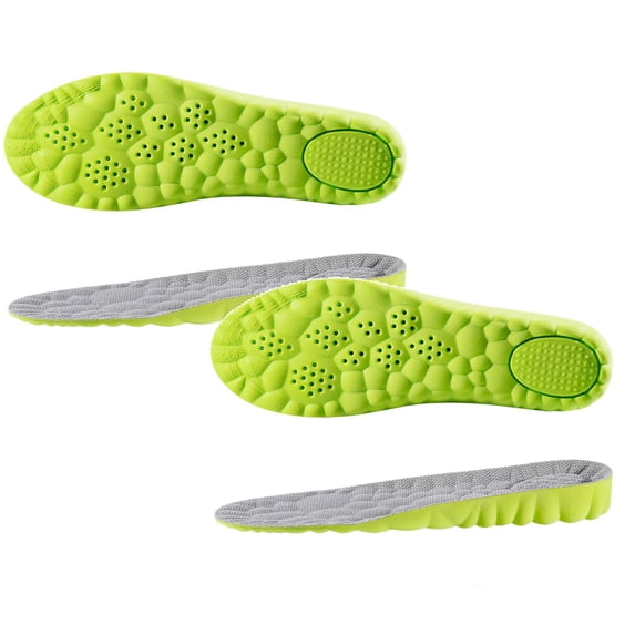 shqvo Steppers Insoles, Cloud Insoles Men Women 4D Soft Memory Foam Upgrade Trim to Fit Steppers Insoles Elastic Cloud Breathable Insoles for Women