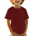 thumbnail image 1 of shqvo Toddler Boy Shirts 4t Boys Funny Print Crew Neck Funny Short Sleeve Basic Tees Boys' Summer Basic Tee Regular Fit Summer Tees Tops, 1 of 4