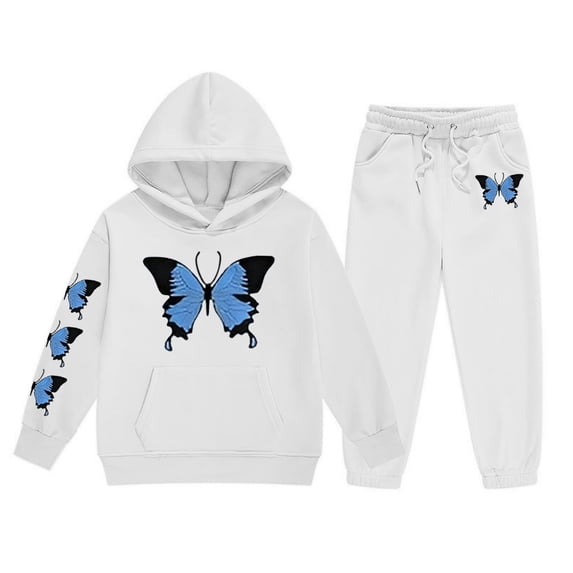 shqvo Toddler Girl Clothes 2t Letters Graphic Printed Lightweight Long Sleeve Sweatshirt Tops Elastic Pants Jogger Fall Toddlers Girls Clothing
