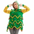 thumbnail image 1 of shqvo Women Ugly Christmas Hoodie for Adult Mens Unisex Funny Xmas Hooded Sweater Pullover for Party Festive, 1 of 9