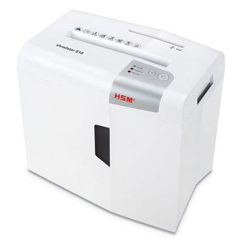 HSM shredstar S10 Strip-Cut Shredder, 10 Manual Sheet Capacity