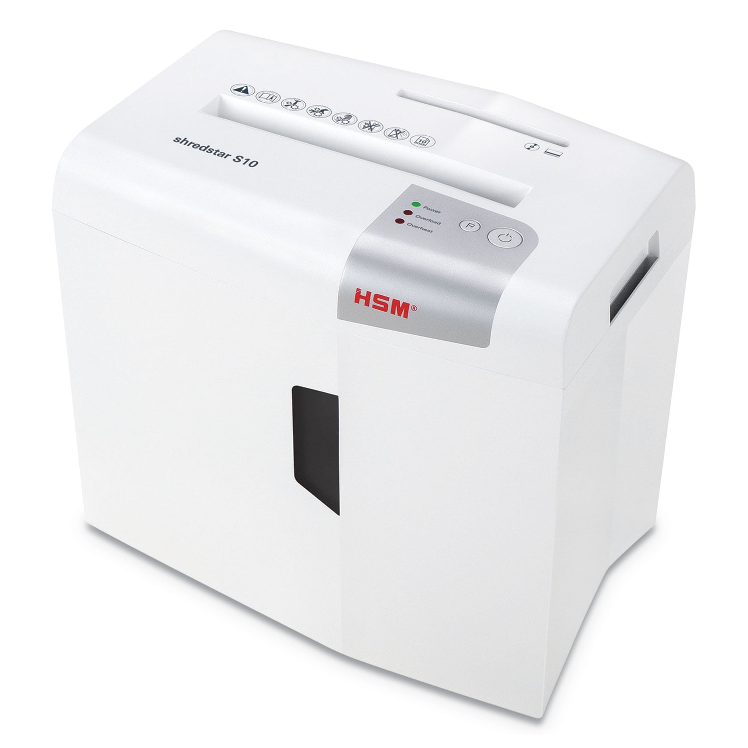 HSM of America shredstar S10 Strip-Cut Shredder 10 Manual Sheet Capacity 1042W