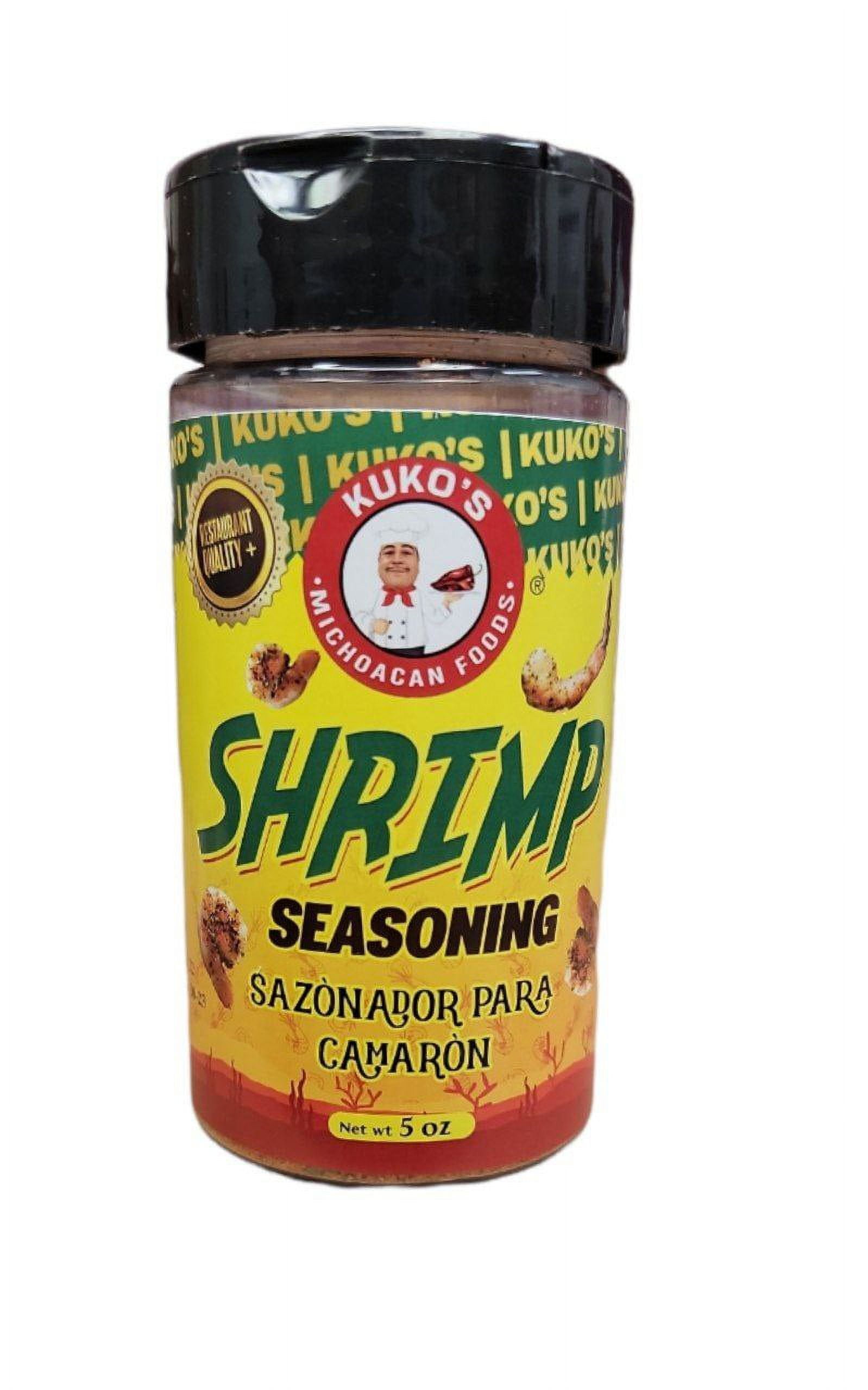 shrimp seasoning spice blend mix for all seafood delicious authentic  flavors used by hundreds of restaurants original latin Sazón
