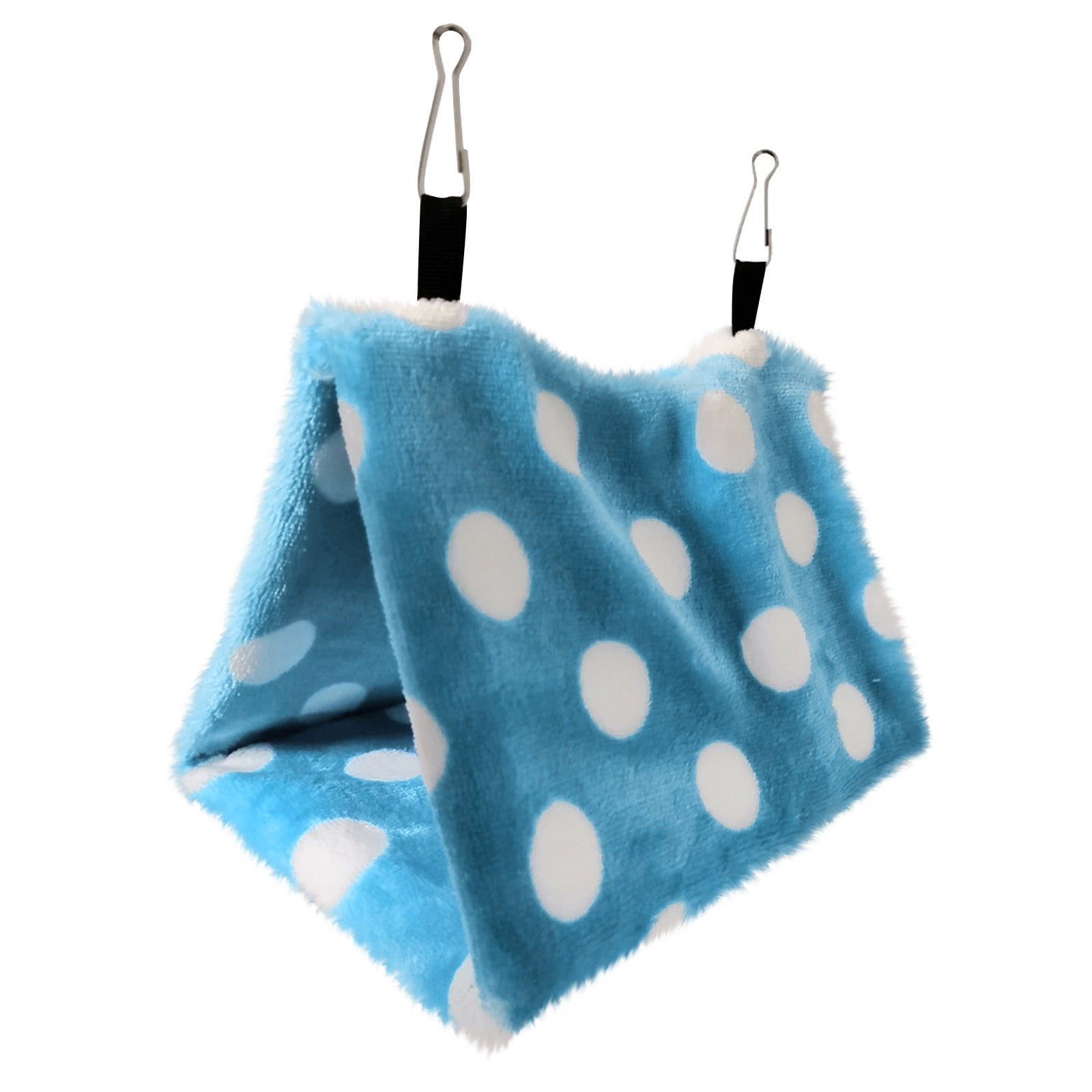 Plush Hanging Bird Bed – Warm Hammock Nest For Parakeets & Medium/Large Parrots With Hooks
