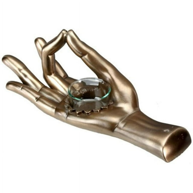 Shunya Mudra Incense and Votive Holder Shunya Mudra Incense and Votive Holder