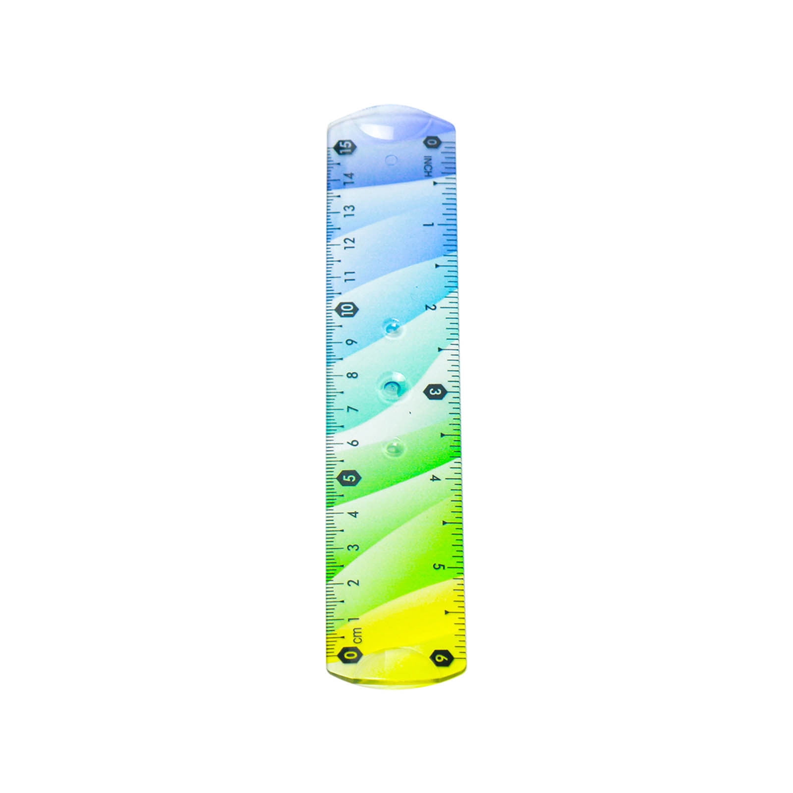 Mini Ruler 6 Inches shyuyusa Bendable Small Ruler 6 Inches Colorful Plastic Rulers For ...